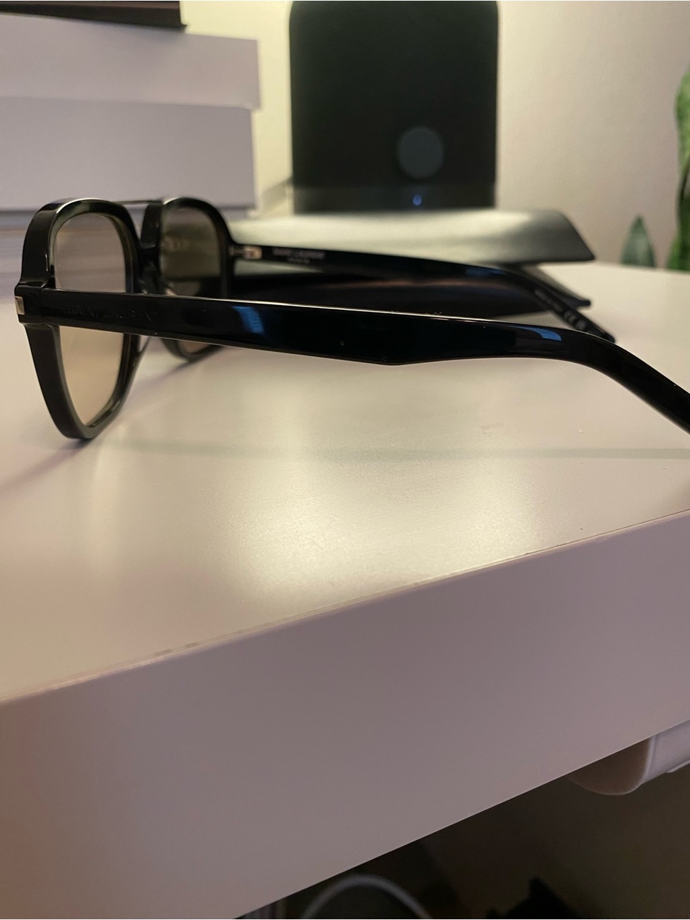 Saint Laurent Black Square Navigator Sunglasses SL 545 - Original Box included. - Picture 8 of 16